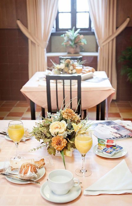 Mesas comedor Palacio de los Vallados
