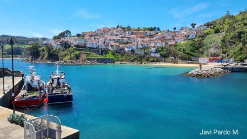 Panorámica puerto de Lastres