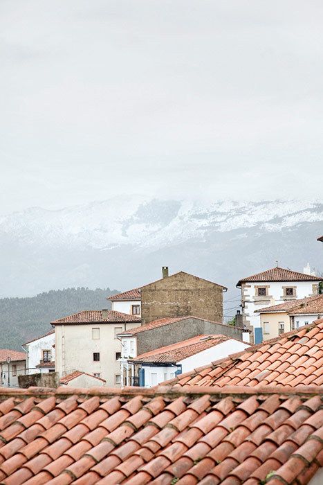 Montañas desde el Palacio de los Vallados