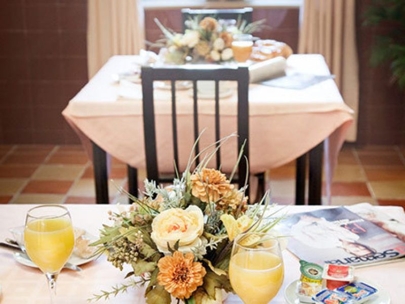 Mesas comedor Palacio de los Vallados