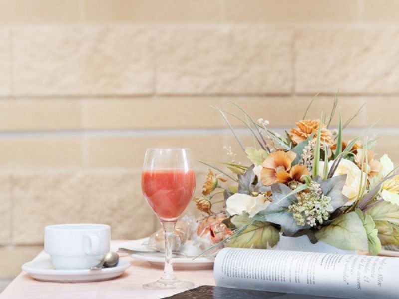 Mesa montada en comedor Palacio de los Vallados